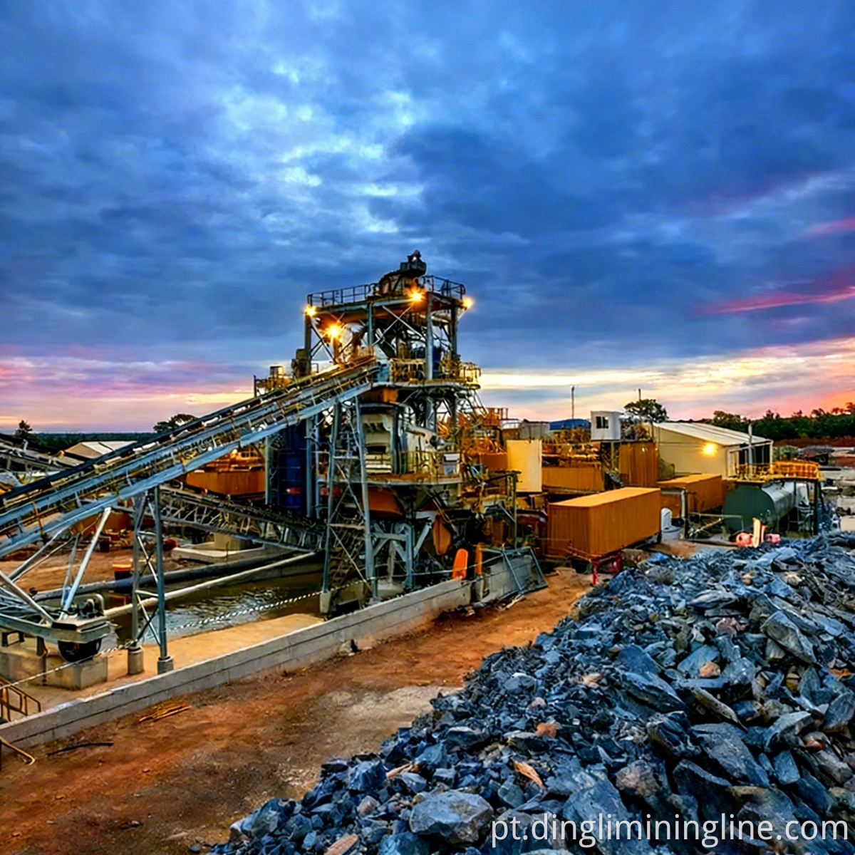 Iron Ore Screening Line